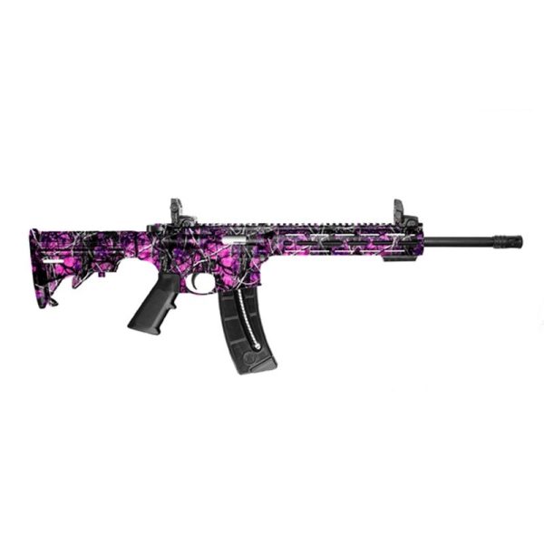 Smith & Wesson M&P15-22 Sport .22 LR Semi-Auto AR Style Rifle Muddy Girl Camo
