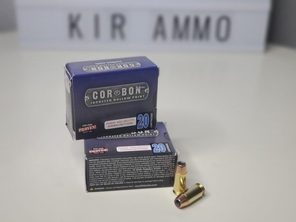 Corbon .45 ACP +P Hollow Point 185 Grain SD45185/20 – 20rds (Box) [NO TAX outside TX]