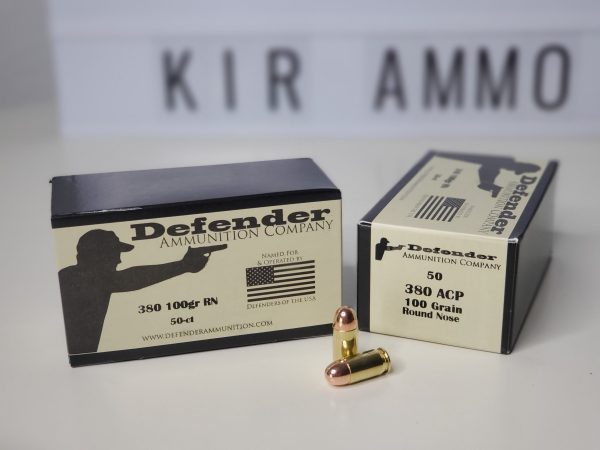 Defender 380 Auto *REMAN* Ammunition DEF380ACP 100 Grain Full Metal Jacket 50 Rounds (Box)