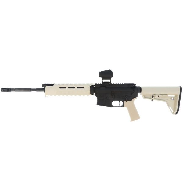 Adams Arms Agency Magpul Sand Edition 5.56 NATO/.223 Rem 16″ Free-Float Piston Driven AR-15 Style Rifle