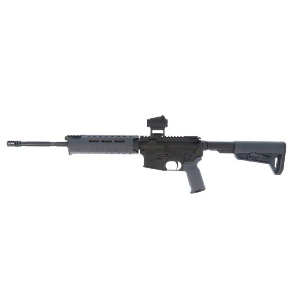 Adams Arms Agency Vortex Crossfire Magpul GRAY Edition 5.56 NATO/.223 Rem 16″ Free-Float Piston Driven AR-15 Style Rifle