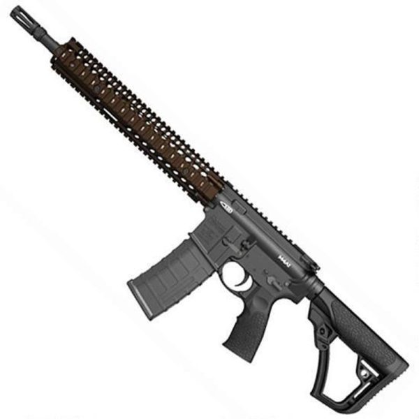 Daniel Defense M4A1 Semi Auto Carbine 5.56 NATO 14.5″ Barrel 30 Rounds RIS II Overmolded Stock and Grip