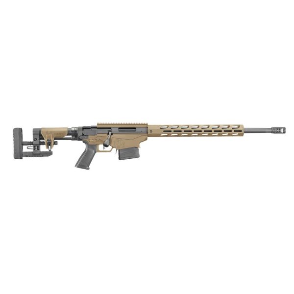 Ruger Precision Rifle 308 Winchester with M-LOK and Barrett Brown Cerakote Finish