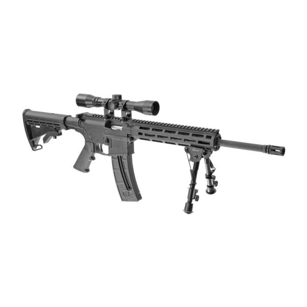 Smith & Wesson M&P15-22 Sport 22LR W/ 4×32 Rifle Scope & Bipod