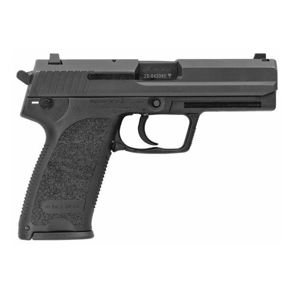 HK USP .45 ACP 4.41″ Barrel V1 Matte Black DA/SA