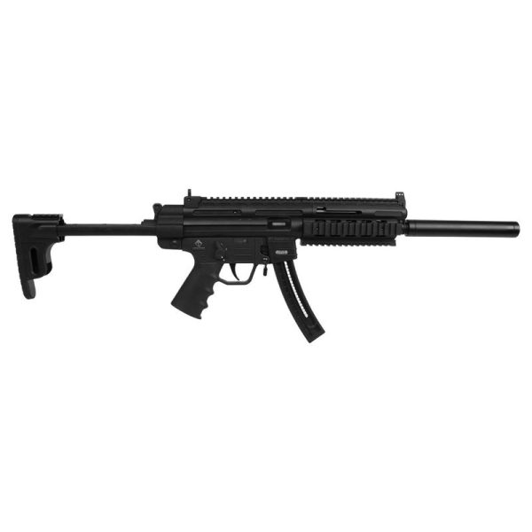 American Tactical Imports MLOK Rail .22 LR Semi Auto Rifle 16.25″ Barrel w/ Faux Suppressor