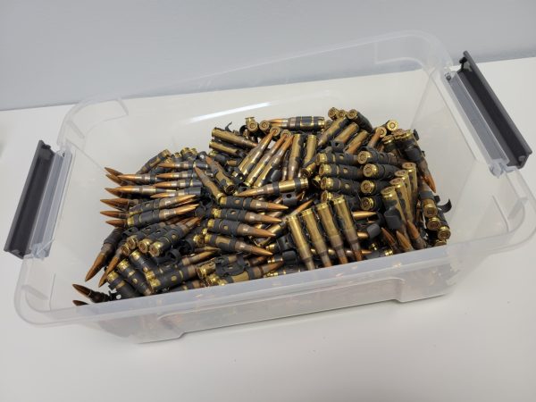 Malaysian Military 7.62x51mm SAME DAY SHIPPING 146 Grain FMJ Non-Corrosive Linked – 413 Rounds (Shipped Double Boxed) [NO TAX outside Texas]