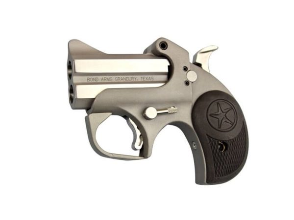 Bond Arms Rough n’ Rowdy Derringer Stainless .410 Gauge / .45 LC 3″ 2-Round