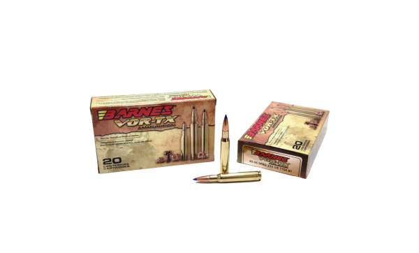 Barnes VOR-TX .30-06 Springfield SAME DAY SHIPPING 150 Grain TTSX-BT lead-free – 20 Rounds (Box) [NO TAX outside Texas]
