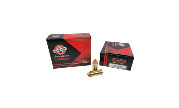 Black Hills HONEYBADGER .40 S&W SAME DAY SHIPPING 115 Grain lead-free – 20 Rounds (Box) [NO TAX outside Texas]