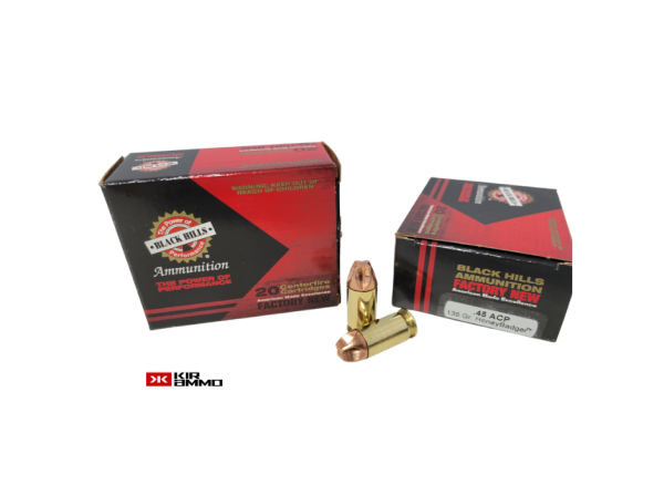 Black Hills HoneyBadger .45 ACP SAME DAY SHIPPING 135 Grain Lehigh Xtreme Defense Lead-Free – 20 Rounds (Box) [NO TAX outside Texas]