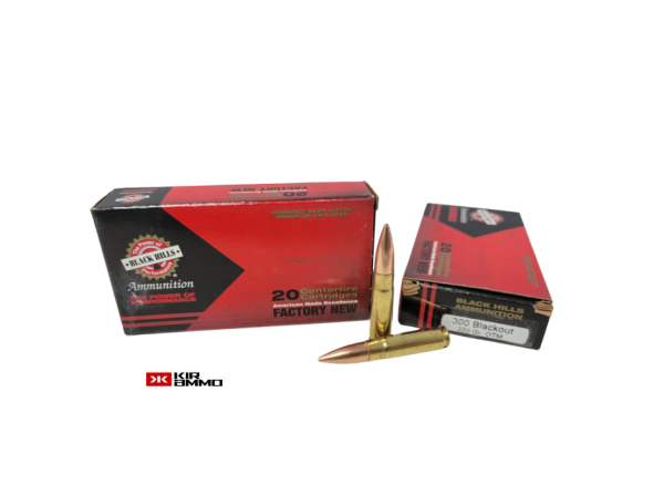 Black Hills SUBSONIC .300 Blackout SAME DAY SHIPPING 220 Grain Sierra MatchKing OTM – 20 Rounds (Box) [NO TAX outside Texas]