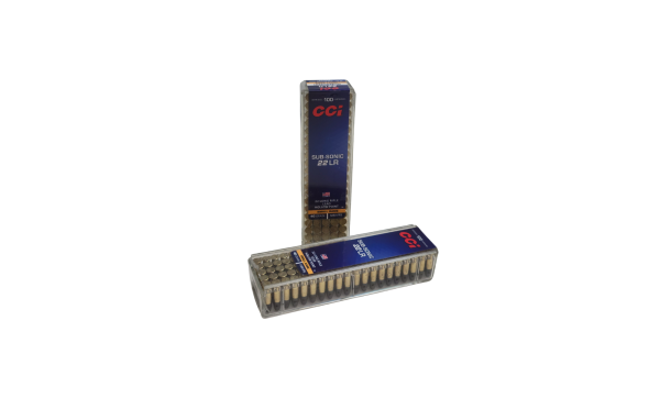 CCI .22LR SUBSONIC SAME DAY SHIPPING 40 Grain Hollow Point – 100 Rounds (Box) [NO TAX outside Texas]