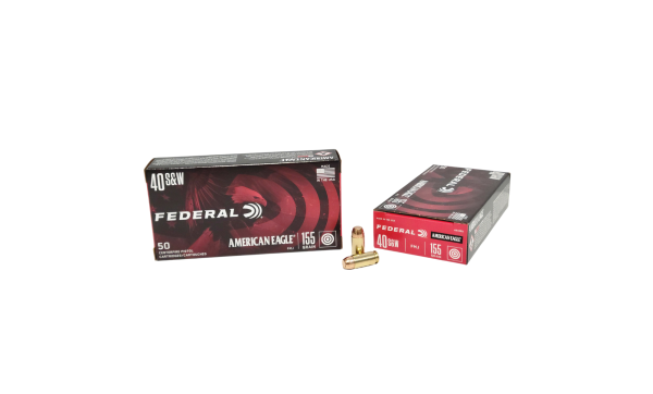 Federal American Eagle CASE .40 S&W SAME DAY SHIPPING 155 Grain FMJ – 1,000 Rounds (CASE) [NO TAX outside Texas]