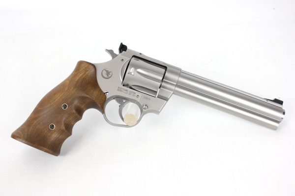 Nighthawk Korth Mongoose Silver 357 Mag 6″