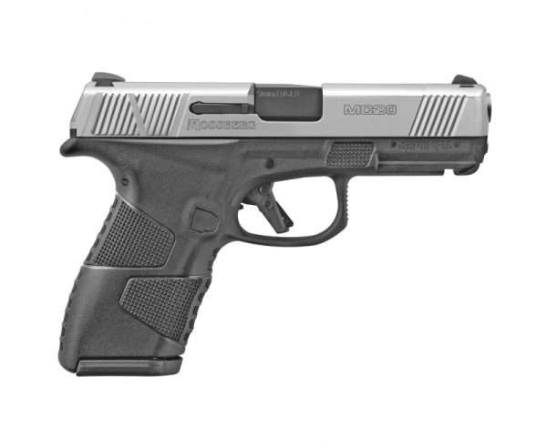 Mossberg MC2c Black / Stainless 9mm 3.9″ Barrel 13-Rounds 3-Dot Sights