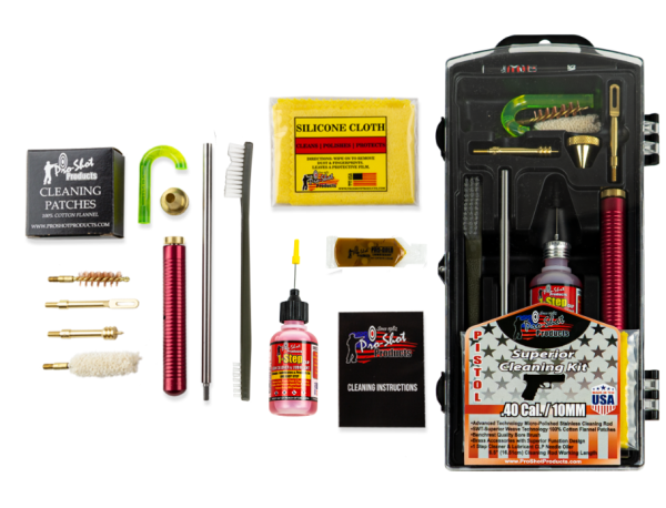 Pro Shot Pistol Cleaning Kit -.40S&W