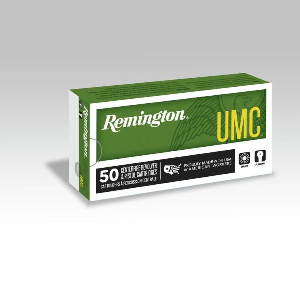 Remington UMC 38 Super +P SAME DAY SHIPPING 130 Grain FMJ – 50 Rounds (Box) [NO TAX outside Texas]