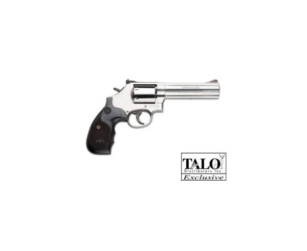 Smith and Wesson 686 Plus Magnum Stainless .357 Mag 5″ Barrel 7-Rounds