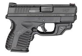 Springfield XD-S Black 9mm 3.3-inch 9rd with Crimson Trace Red Laser