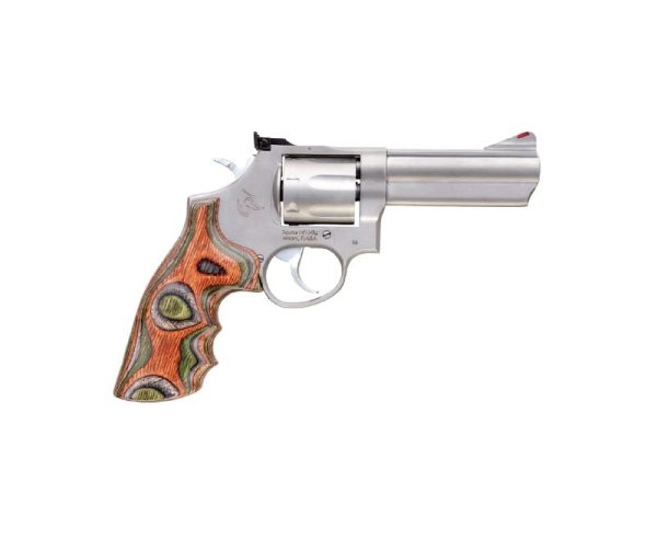 Taurus 66 Hogue Lamo Grips 357 Magnum 4″ Stainless