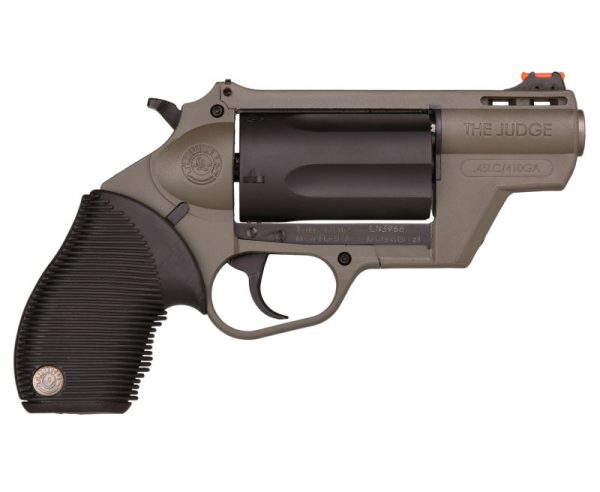 Taurus Public Defender Polymer OD Green .410 GA / .45 Colt 2.5-inch 5Rds