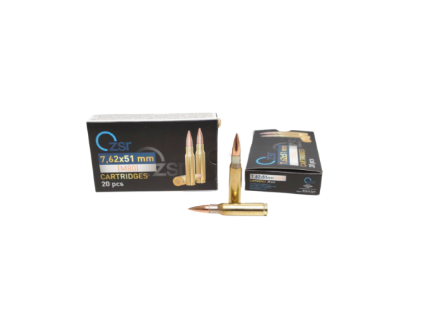 ZSR .308 Win / 7.62x51mm M80 – 149 Grain FMJ – 20 Rounds (Box) SAME DAY SHIPPING [NO TAX outside TX]