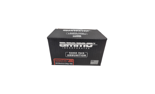 Ammo Inc. .300 Blackout FREE SHIPPING (code: SHIPCASE) 220 Grain stelTH – 400 Rounds (RANGE PACK) [NO TAX outside Texas]