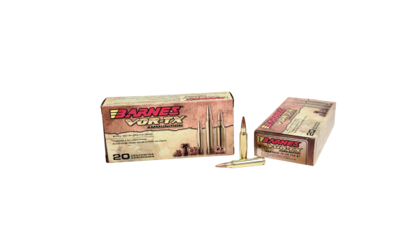 Barnes VOR-TX 5.56x45mm NATO SAME DAY SHIPPING 70 Grain TSX HPBT Lead-Free – 20 Rounds (Box) [NO TAX outside Texas]