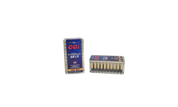 CCI .22LR Suppressor Small Game SAME DAY SHIPPING 45 Grain Subsonic Hollow Point – 50 Rounds (Box) [NO TAX outside Texas]