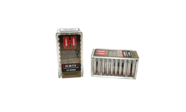 Hornady .22 WMR Critical Defense FTX SAME DAY SHIPPING 45 Grain – 50 Rounds (Box) [NO TAX outside Texas]