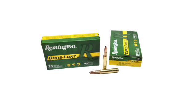 Remington 30-06 CORE-LOKT SAME DAY SHIPPING 180 Grain PSP – 20 Rounds (Box) [NO TAX outside Texas]