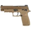Sig Sauer P320F M17 Coyote Tan 9mm 4.7″ Barrel 17-Rounds SIGLITE Front Sights 1 Magazine - Image 3