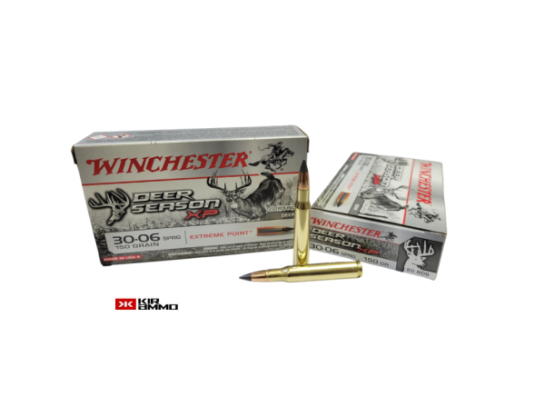 WINCHESTER 30-06 – SAME DAY SHIPPING 150 Grain Deer Season XP – 20 Rounds (Box) [NO TAX outside TEXAS]